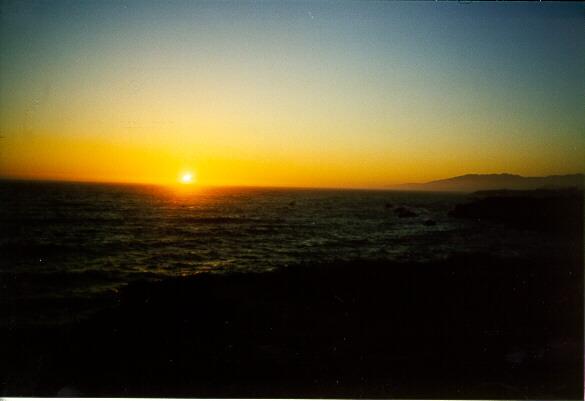 Sunset from Bodega Bay