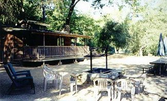 Cabin and BBQ pit