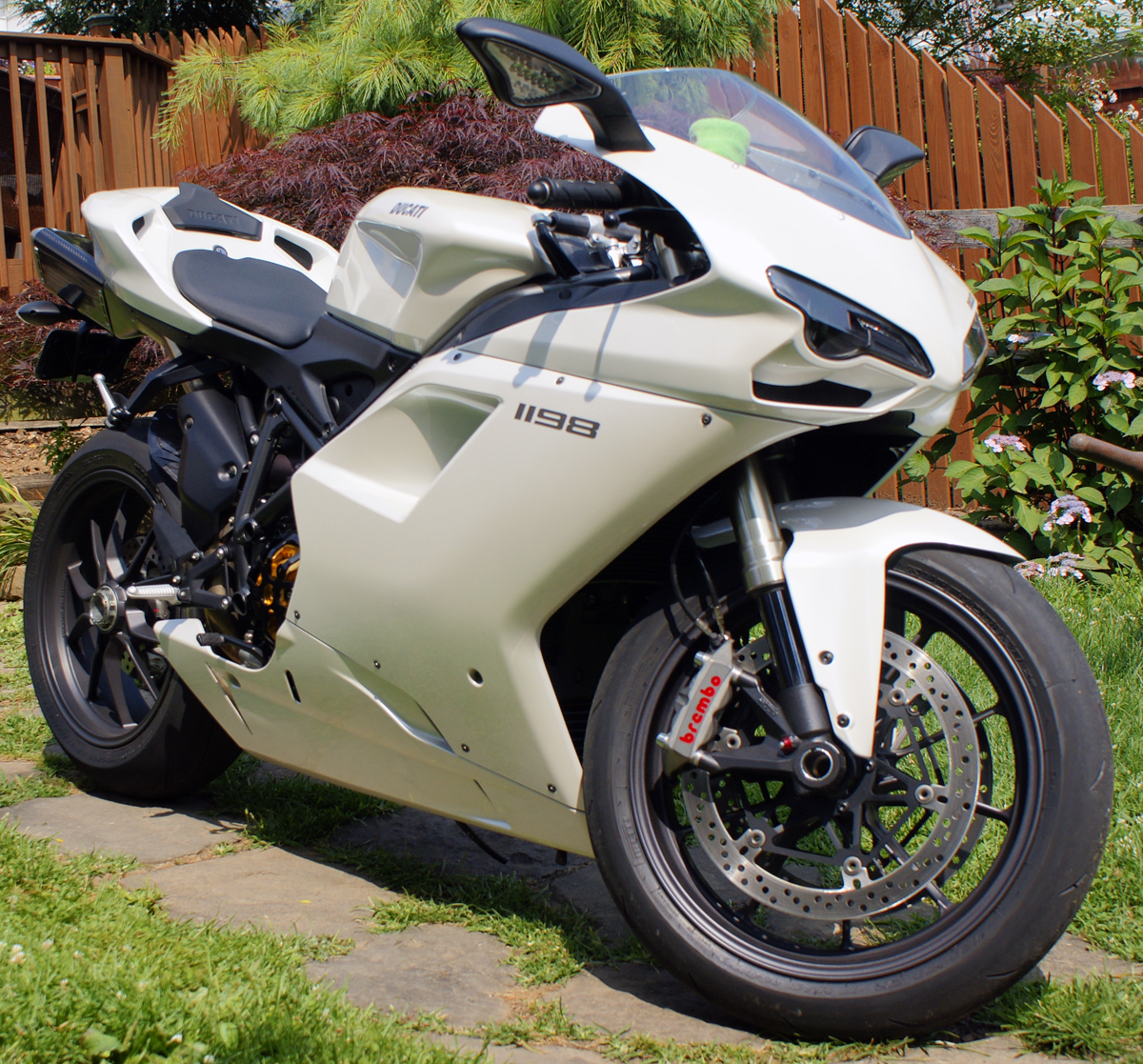 Ducati 1198 White