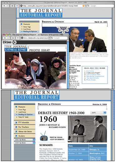 The Journal Editorial Report was a news and commentary program on PBS.
