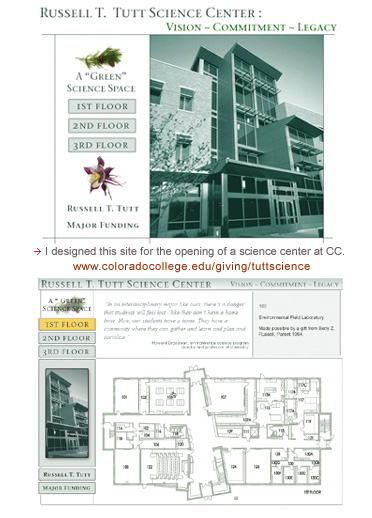 site for opening of the Tutt Science Center