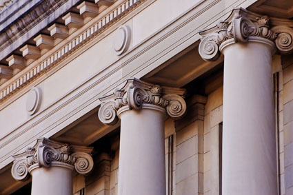 Capitals at the Kentucky Capitol Building