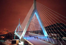 Photographs Big Dig Zakim Bridge Boston