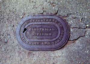 Electrical Division Capsule Cover in Crumbling Cement