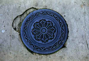 Decorative Coal Hole Cover