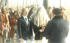 MJ and Rick's outdoor wedding 1981
