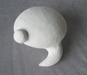 Speech Balloon With Bubble by Gwendolyn Holbrow