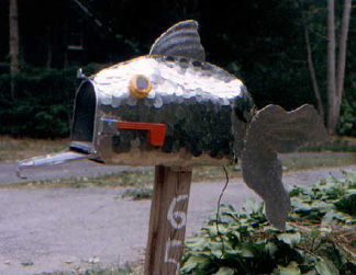 Fish Mailbox