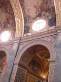 Archway and ceiling