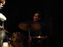 Kent Bryce at drums