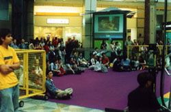 Audience by the Atrium Stage