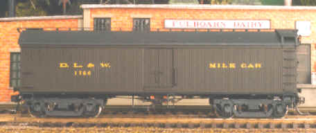 Railworks DL&W Wood Milk Car