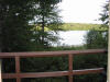 View of lake from condo deck; great place to enjoy a cup of coffee!