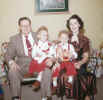 Ken's mom and dad with twins.