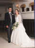 Ken and Nancy at their wedding reception at Wellesley Country Club, May 31, 1992.