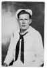 Portrait of my dad in his Navy uniform. Undated.
