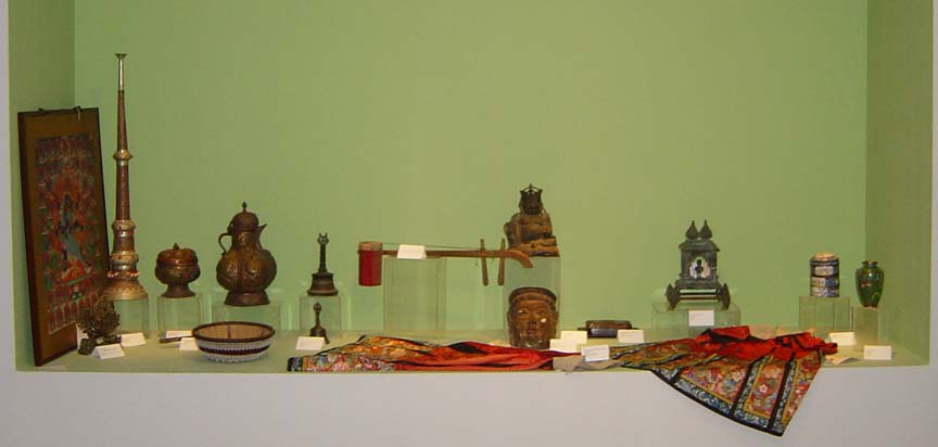 Chinese Tibetan display case