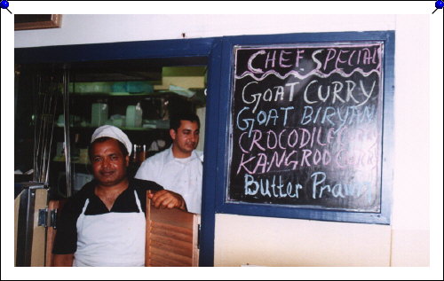 Sydney - specials board