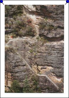 Blue Mountains - steps