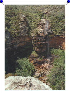 Blue Mountains - waterfall