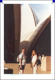 Sydney - Mark and Marie at Opera House