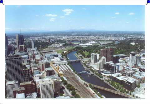 Melbourne - view from tower