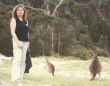 Pebbly Beach - Marie and kangaroos