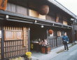 Takayama sake brewery outside