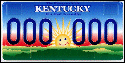 KY license plate