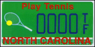 State of NC plate