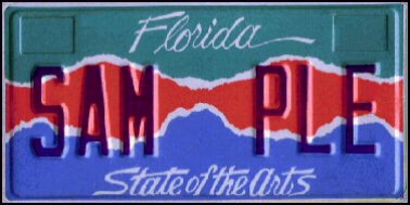 State of FL plate