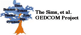 Simms Gedcom Project