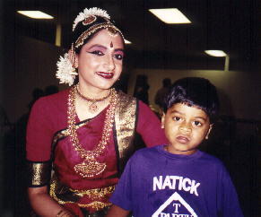 Abhinay and a pretty dancer