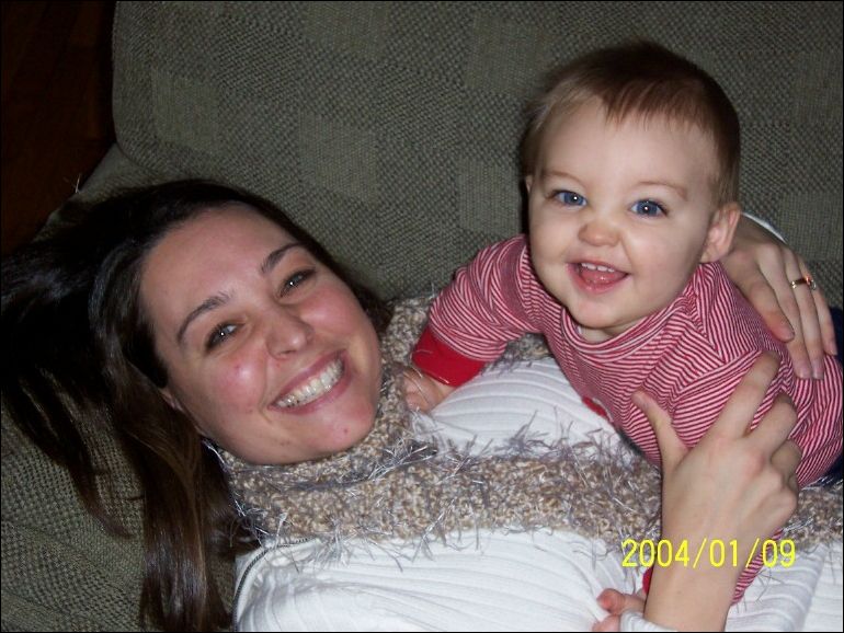 Just chillin with Mom