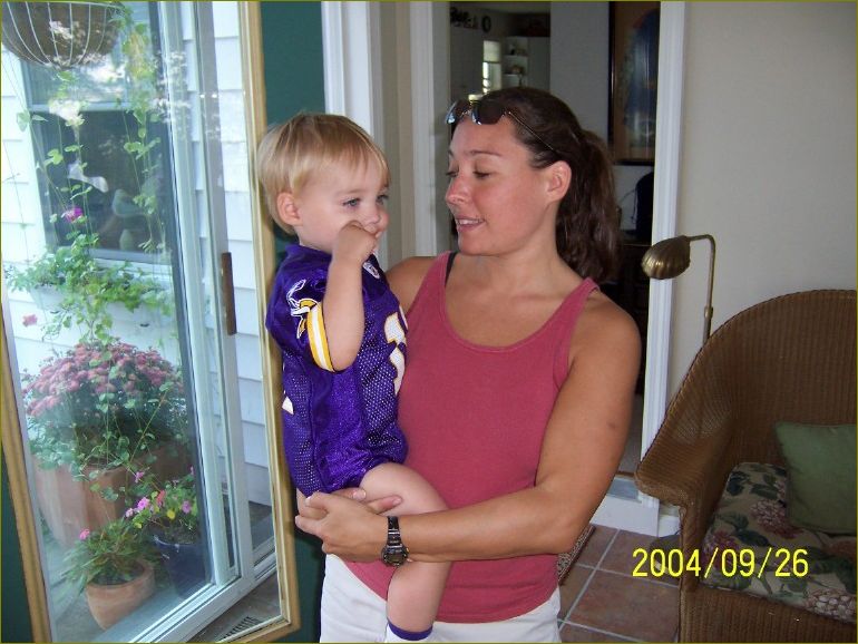 Hey Mom, I like the Vikings!