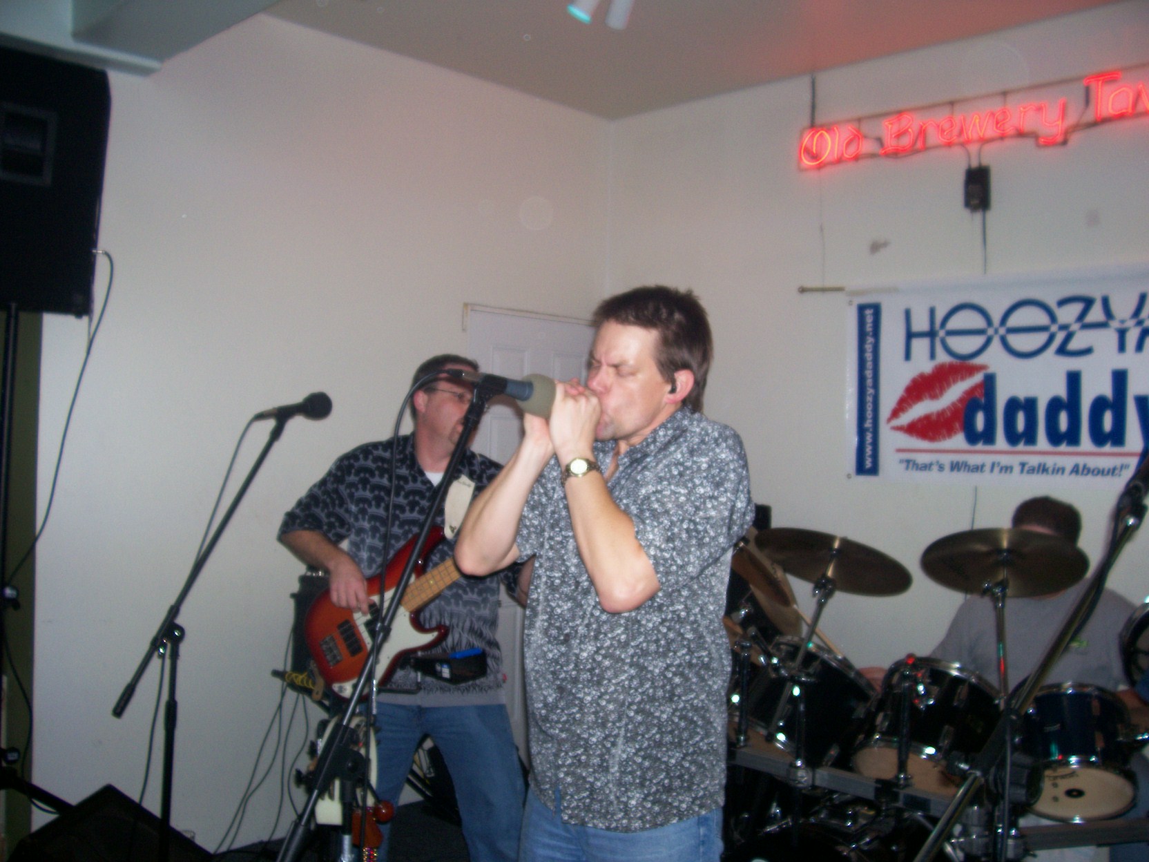 Ron on the Harp