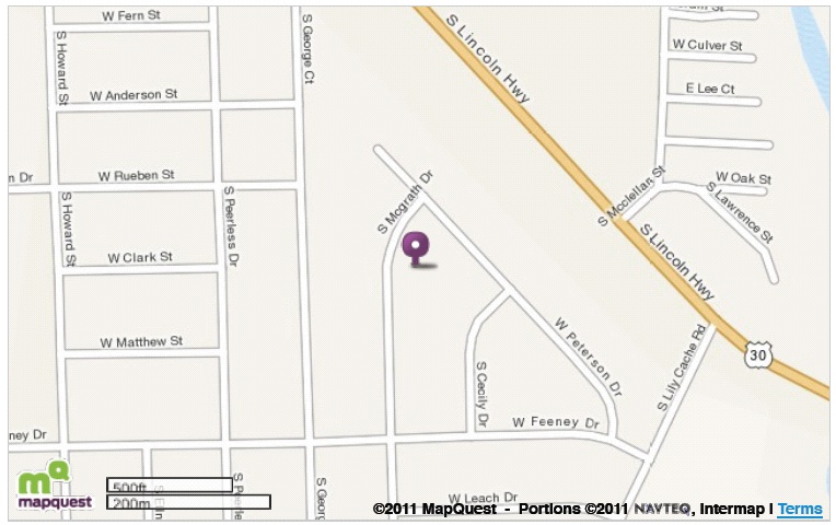 [Map, scale approx. 0.19 miles/inch]