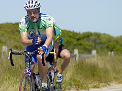 Tony loves the Provincetown dunes