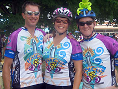 Matt, Jennifer & Charlie at Lakeville