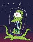 Kodos from the Simpsons