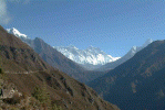 First Everest view