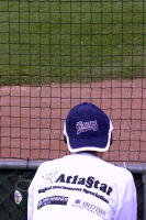 Fan with her Renegades hat