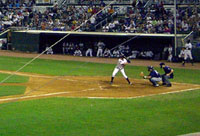 Night baseball