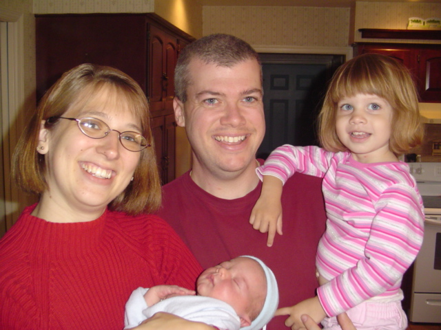 Joe, Angie, Rachael and Daniel Tobey