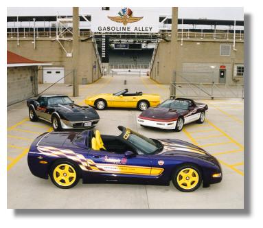 All 4 Pace Cars