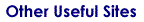 Other Useful Sites